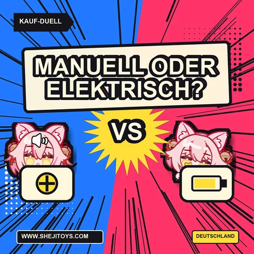 Manueller oder elektrischer Masturbator: Was passt besser?