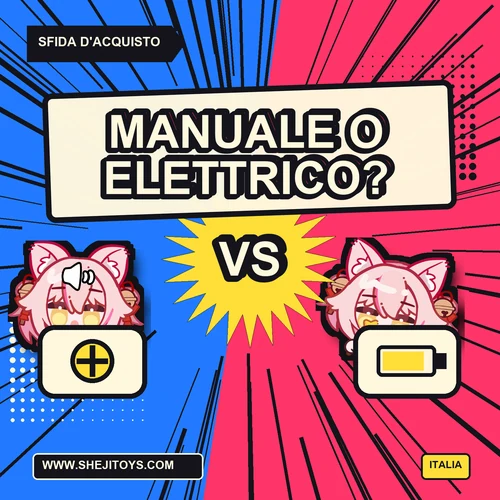 Masturbatore manuale o elettrico: quale scegliere?