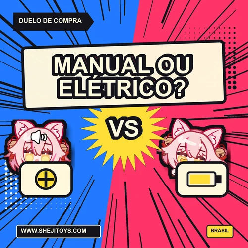 Masturbador manual ou elétrico: qual combina com você?