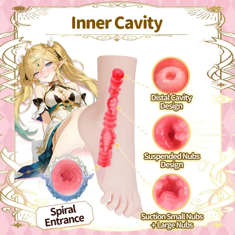 Realistic Foot-Shaped Male Masturbator product image 2