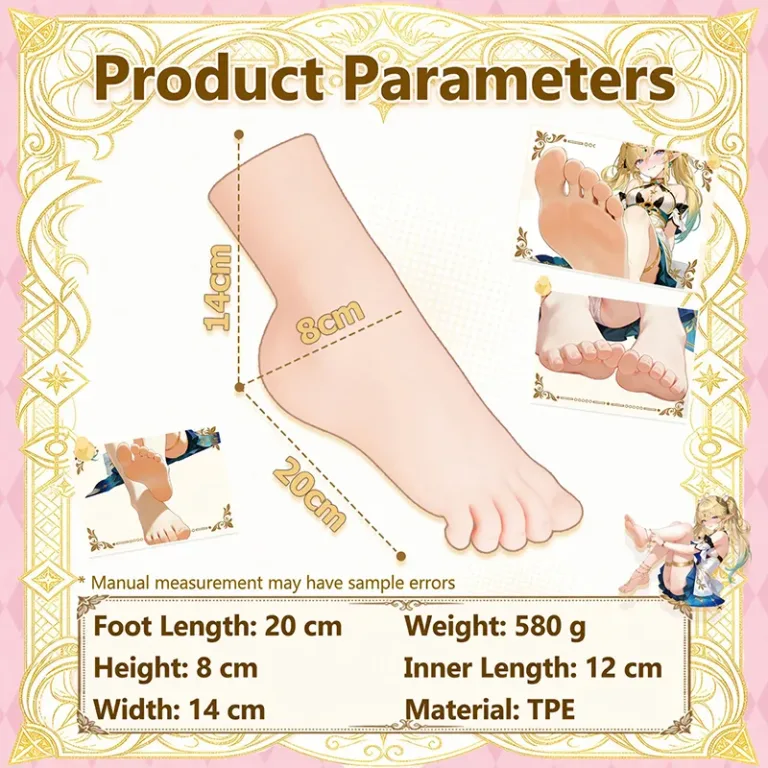 Realistic Foot-Shaped Male Masturbator product image 4