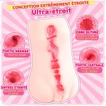 Voir Masturbateur Homme avec Entrée Ultra-Étroite de 0,7 cm et Vagin Artificiel, image 6