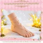 Voir Masturbateur masculin réaliste en forme de pied, vagin artificiel de poche, onahole et sextoy pour homme, image 8