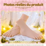 Voir Masturbateur masculin réaliste en forme de pied, vagin artificiel de poche, onahole et sextoy pour homme, image 10