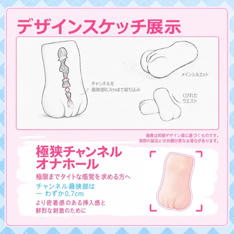 0.7cm超狭口 メンズマスターベーター ポケットプッシー オナホール product image 3