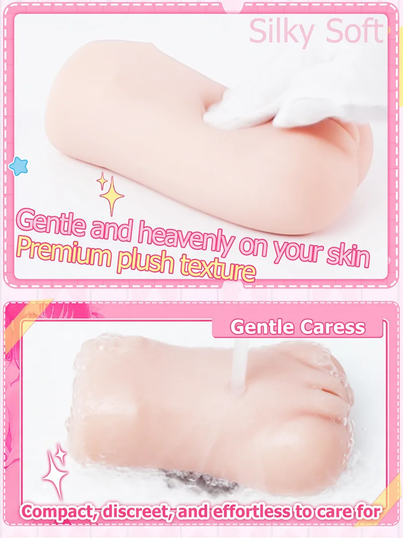 SHEJITOYS Male Masturbator 0.7cm Ultra-Narrow Entrance Pocket Pussy for Men male adult toy product image