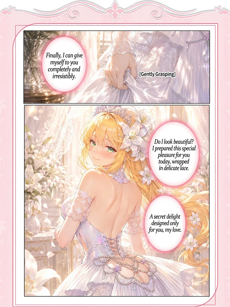 Bridal Theme Anime Onahole Male Masturbator Soft TPE Artificial Vagina Pocket Pussy with Deep Textured Channel - detail image 05