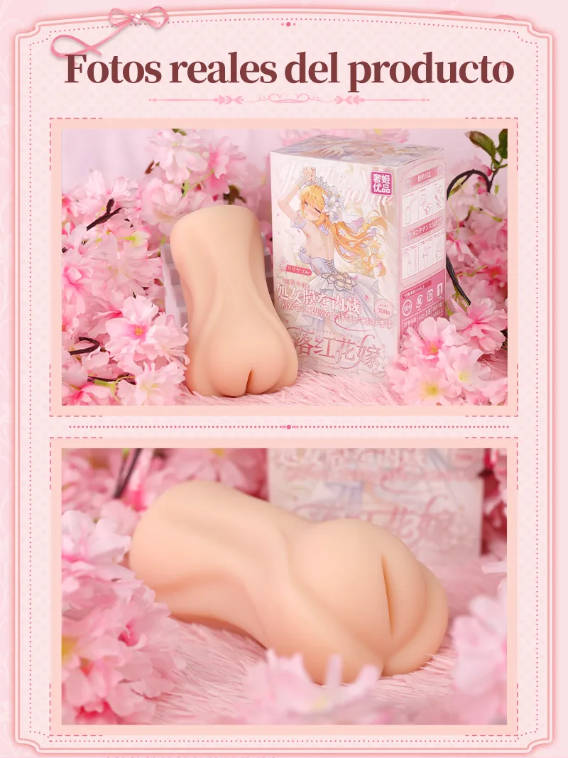 Masturbador masculino de anime nupcial con membrana de primer uso, vagina artificial de TPE suave y canal texturizado profundo - detail image 10
