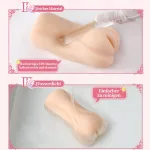 Herren-Masturbator im Braut-Anime-Design mit Membran für die erste Verwendung, weichem TPE und tiefem Texturkanal, Bild 8 anzeigen