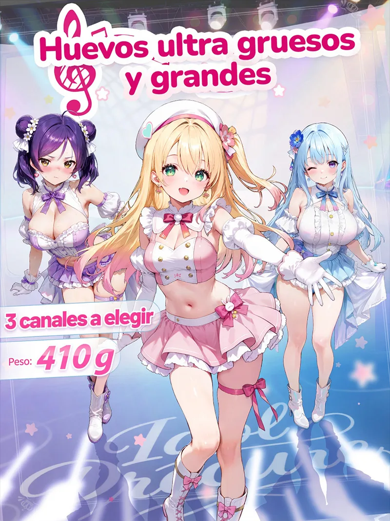 Sweet Egg Girl Masturbador Masculino Onahole de TPE Suave con Tres Estilos Texturizados - detail image 01
