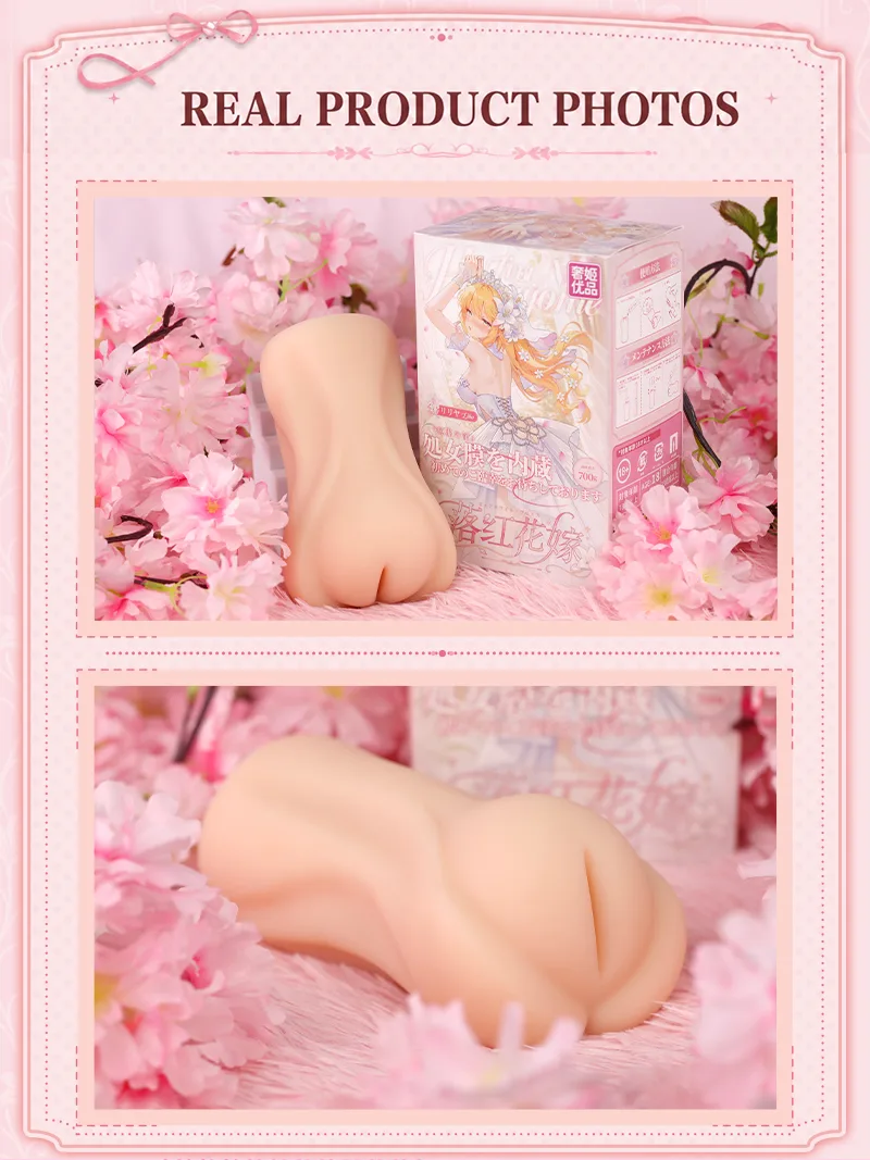 Bridal Theme Anime Onahole Male Masturbator Soft TPE Artificial Vagina Pocket Pussy with Deep Textured Channel - detail image 10