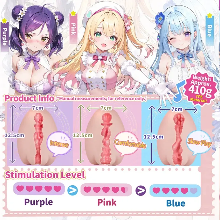 Sweet Egg Girl Onahole – 3 Textures product image 4