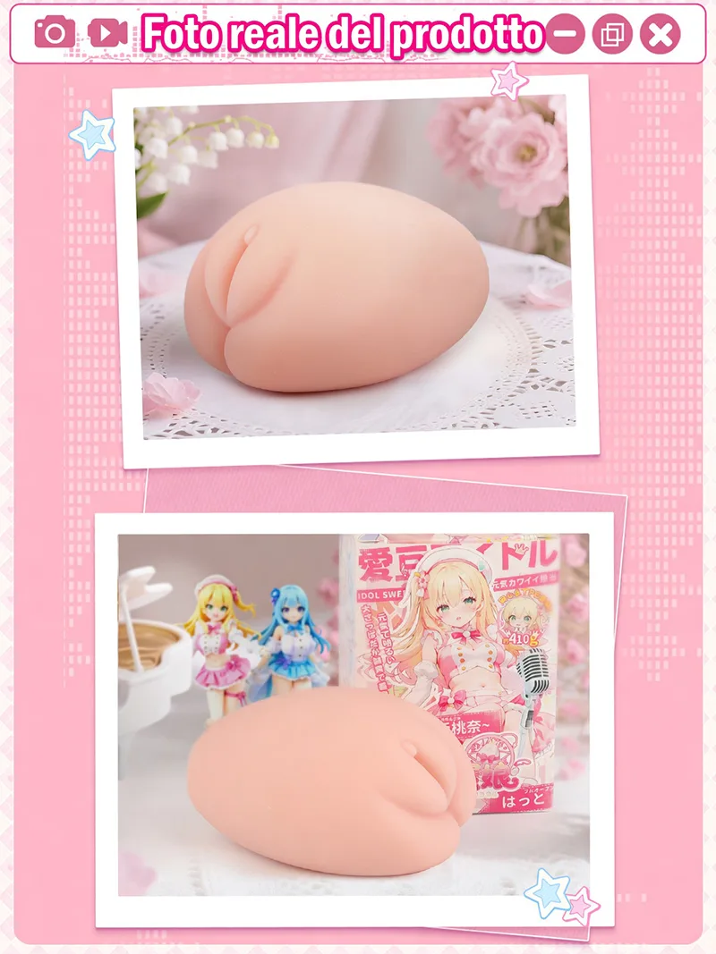 Sweet Egg Girl Masturbatore Uomo Onahole in TPE Morbido con Tre Texture - detail image 13