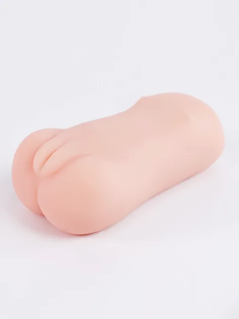 Kompakter Männer-Masturbator mit 0,7 cm ultraenger Öffnung side profile