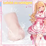 Anime Po Form Männer Masturbator Weiches TPE Künstliche Vagina Onahole mit 3-Zonen Strukturkanal, Bild 7 anzeigen