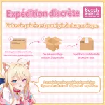 Voir Catgirl Deux Orifices Masturbateur Homme TPE Doux Vagin Artificiel Anal Onahole Double Canal, image 12