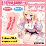 Voir Catgirl Deux Orifices Masturbateur Homme TPE Doux Vagin Artificiel Anal Onahole Double Canal, image 2