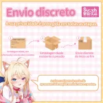 Ver Catgirl Dois Orifícios Masturbador Masculino TPE Macio Vagina Artificial Anal Onahole Duplo, imagem 12