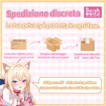 Visualizza Catgirl Due Fori Masturbatore Uomo TPE Morbido Vagina Artificiale Anal Onahole Doppio Canale, immagine 12