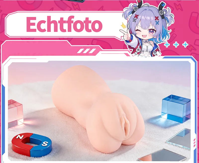 Magnetic Ghost Anime Männer Masturbator Weiches TPE Künstliche Vagina Onahole Magnetischer Klemmkanal - detail image 10