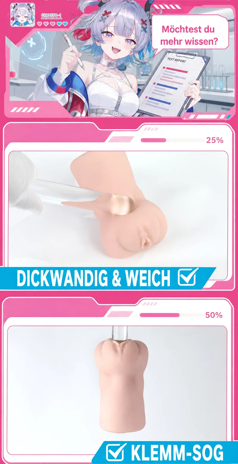 Magnetic Ghost Anime Männer Masturbator Weiches TPE Künstliche Vagina Onahole Magnetischer Klemmkanal - detail image 05