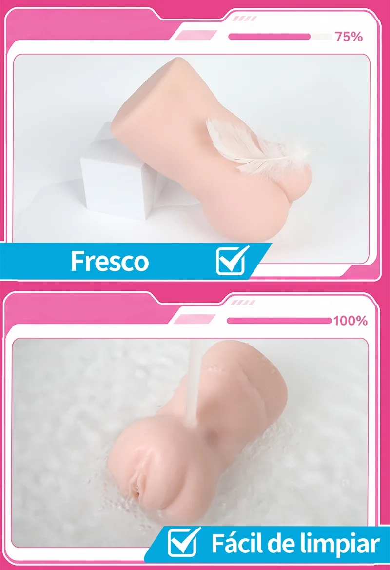 Magnetic Ghost Masturbador Masculino Anime TPE Suave Vagina Artificial Onahole Canal con Pinza Magnética - detail image 06