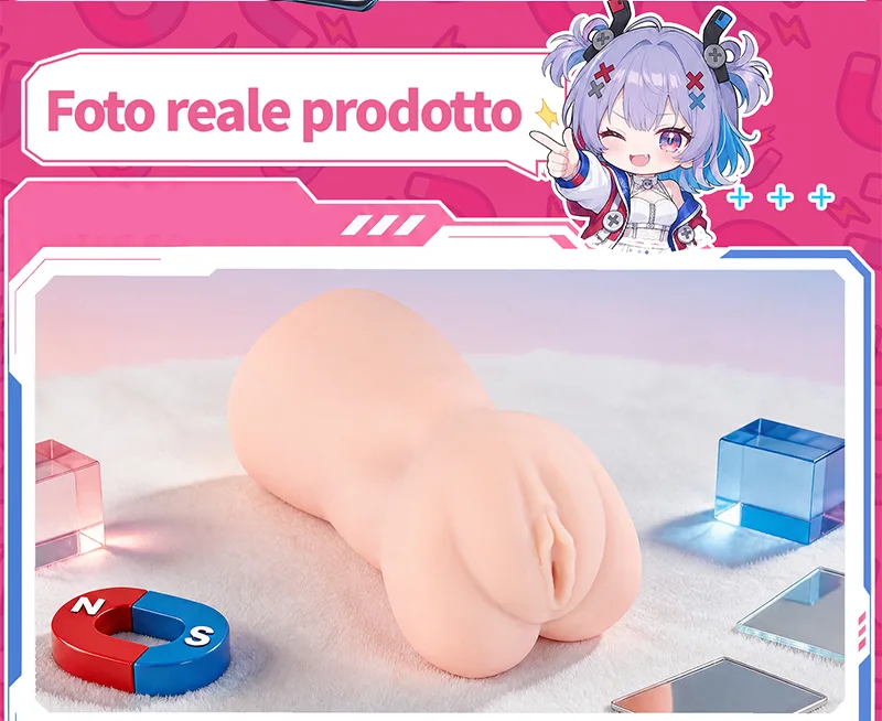 Magnetic Ghost Masturbatore Uomo Anime TPE Morbido Vagina Artificiale Onahole Canale Magnetico - detail image 10