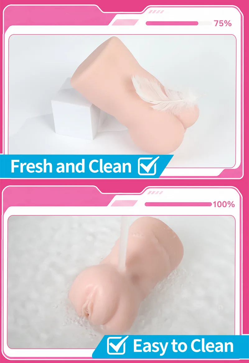 Magnetic Ghost Anime Pocket Pussy Male Masturbator Soft TPE Artificial Vagina Onahole Magnetic Clamp Canal - detail image 06