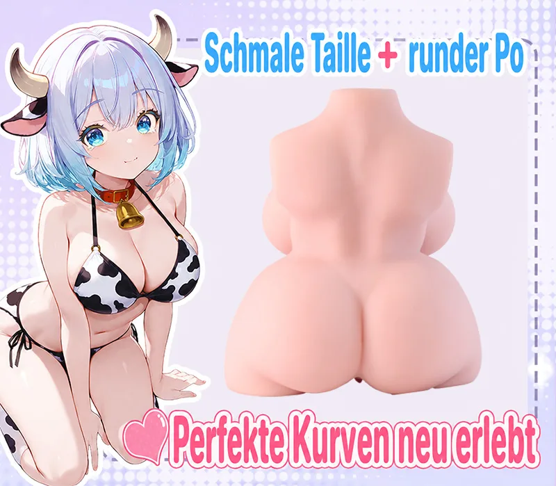 Große Busty Cowgirl Torso Sexpuppe Männer Masturbator TPE 4 Loch Onahole Künstliche Vagina - detail image 09