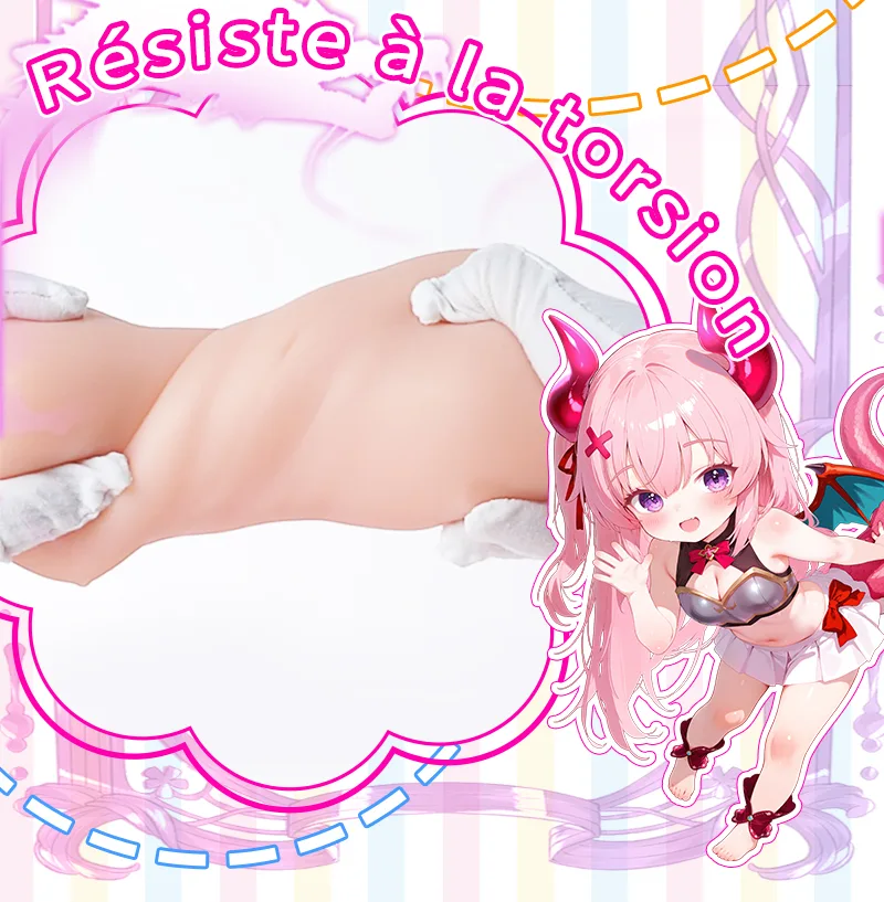 Twin-Womb Dragon Girl Masturbateur Homme Double Canal TPE Souple Vagin Artificiel Onahole 90 mm 125 mm - detail image 06