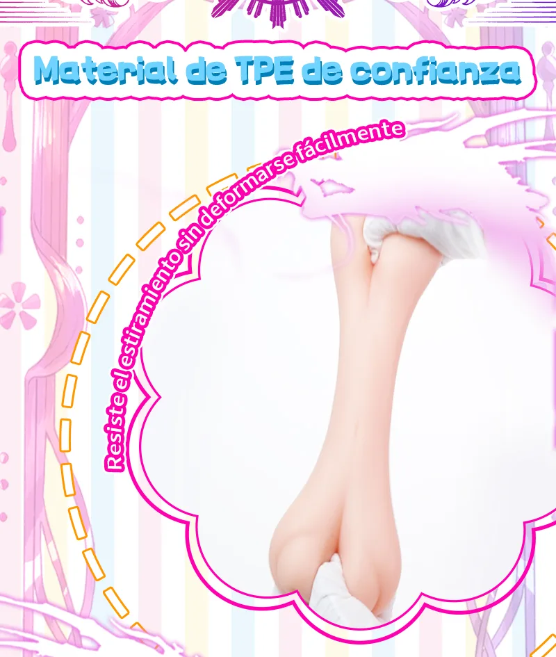 Twin-Womb Dragon Girl Masturbador Masculino Doble Canal TPE Suave Vagina Artificial Onahole 90 mm 125 mm - detail image 05