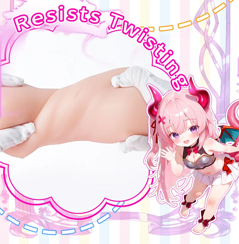 Twin-Womb Dragon Girl Dual Channel Male Masturbator Soft TPE Pocket Pussy Onahole 90 mm 125 mm - detail image 06